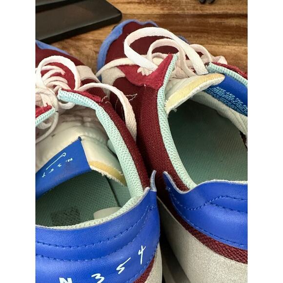 Nike Men's Red Blue Dbreak-Type Suede Mesh Lace Up Casual Sneaker Shoes Size 14 - Picture 8 of 13